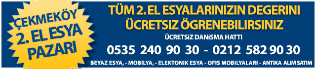 Çekmeköy ikinci el eşya