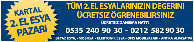 Kartal ikinci el e�ya